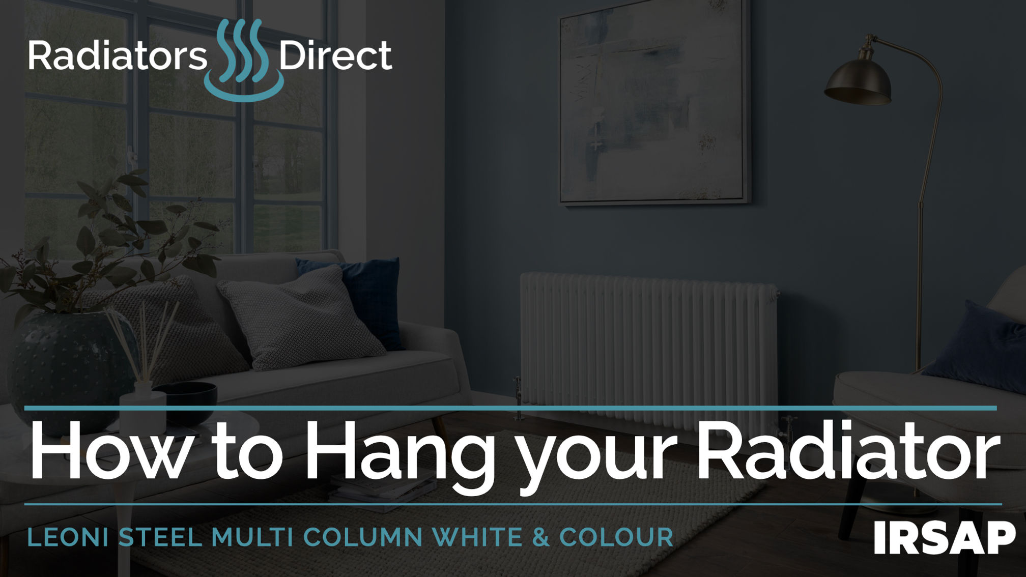 How to Hang Leoni Radiators (White or Colour)